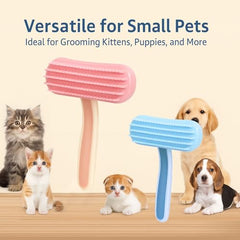 Brosse Oxiros en silicone douce pour hamster, soin quotidien pratique.