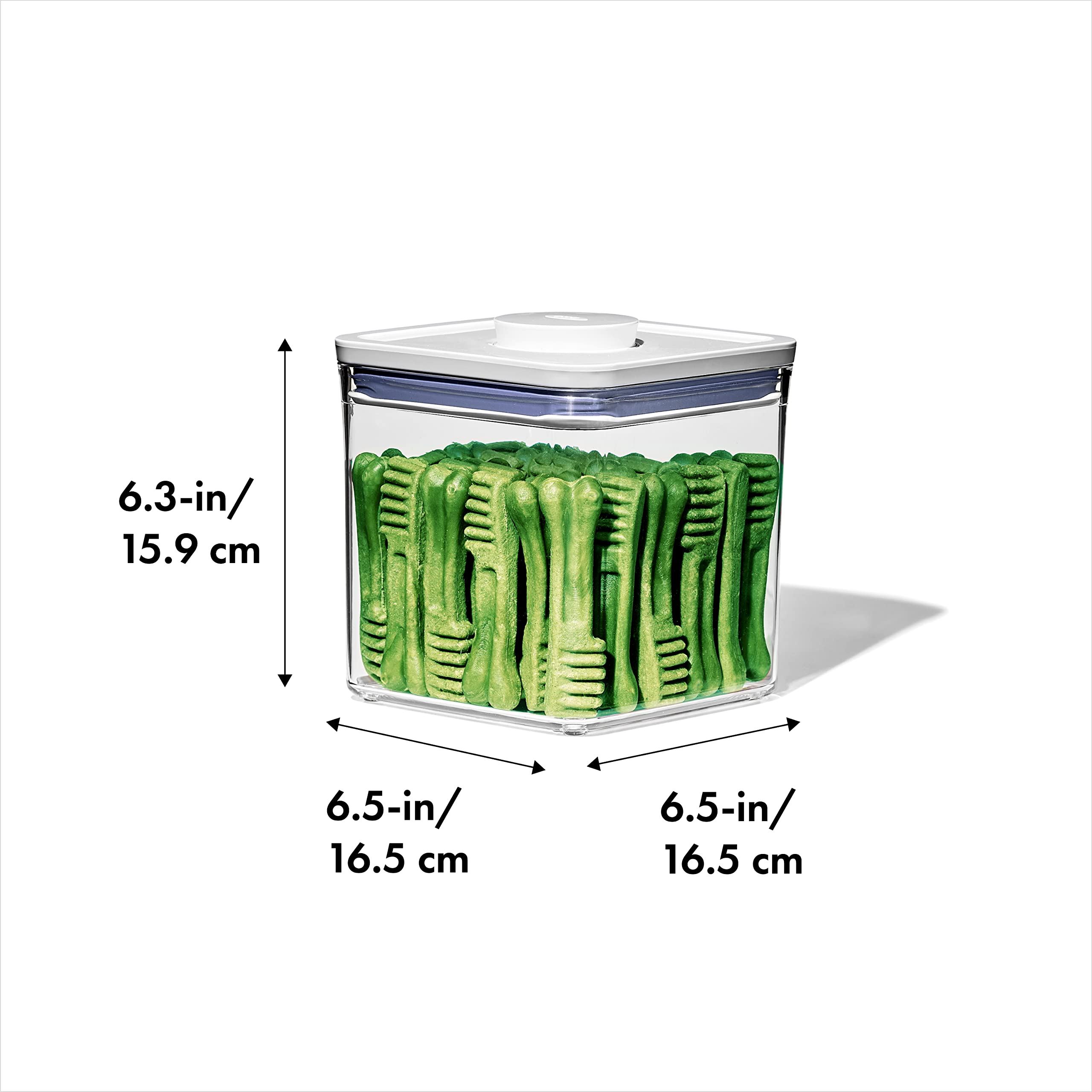 OXO Good Grips Pet POP Couvercle séparé, facilitant le nettoyage