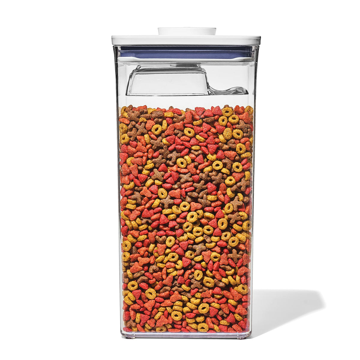 OXO Pet POP Conteneur 6L avec ouverture hermétique pour garder la nourriture fraîche.