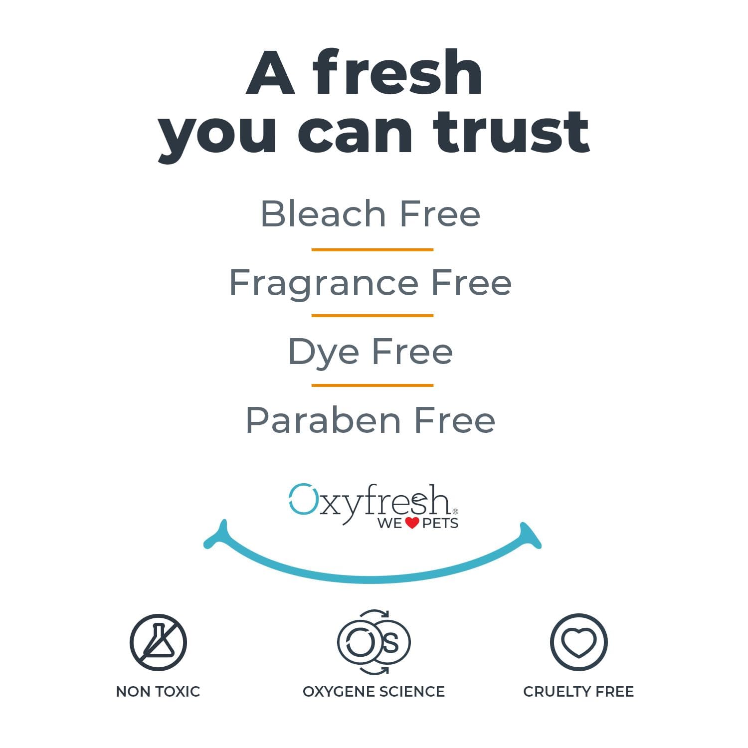 Oxyfresh Cages Tailles Toutes Nettoyant: adapté petites et grandes cages.