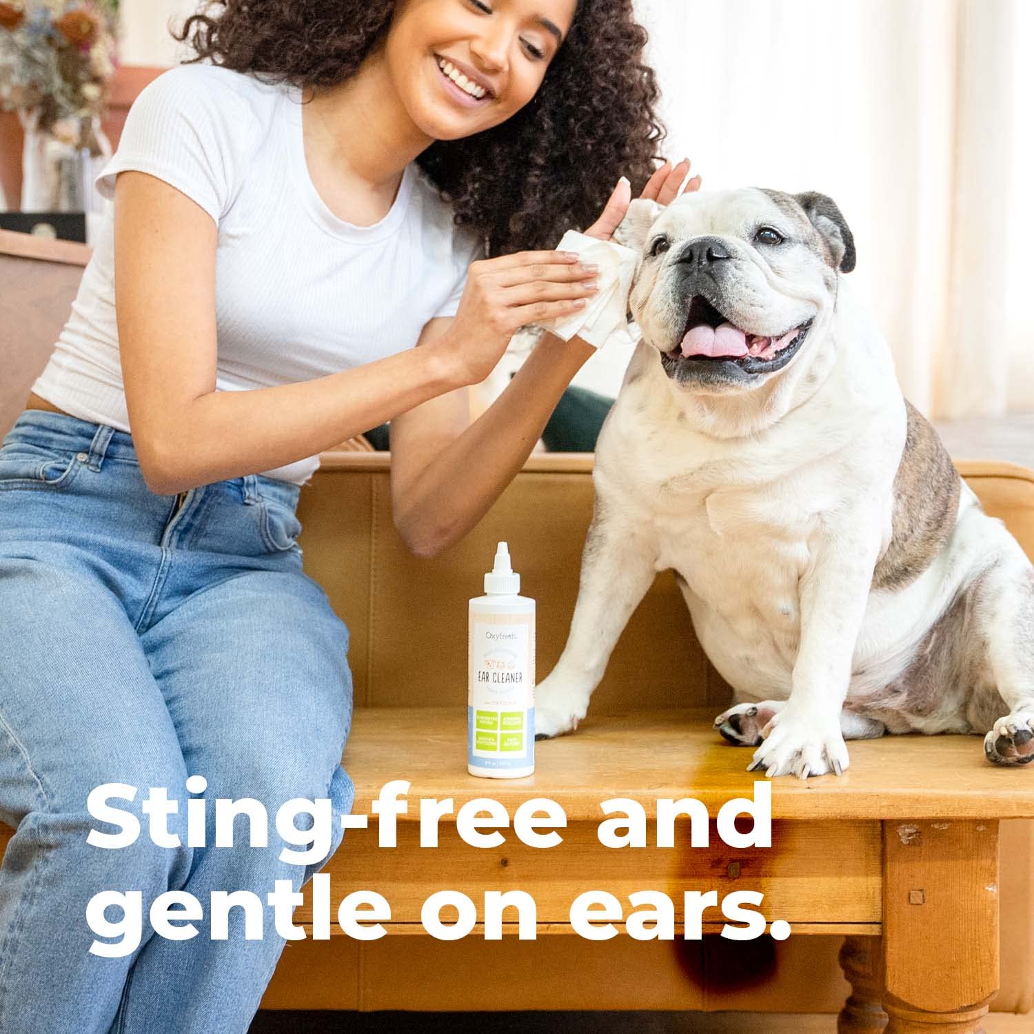 Oxyfresh, élimination de cire et des débris dans l'oreille.