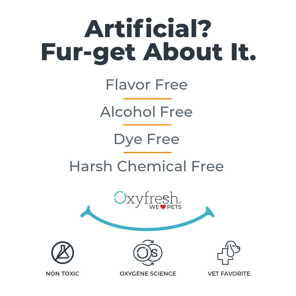 Fabrication aux États‑Unis, qualité Oxyfresh pour animaux