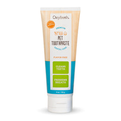 Gel dentaire Oxyfresh pour chat, soin ciblé des dents et gencives.