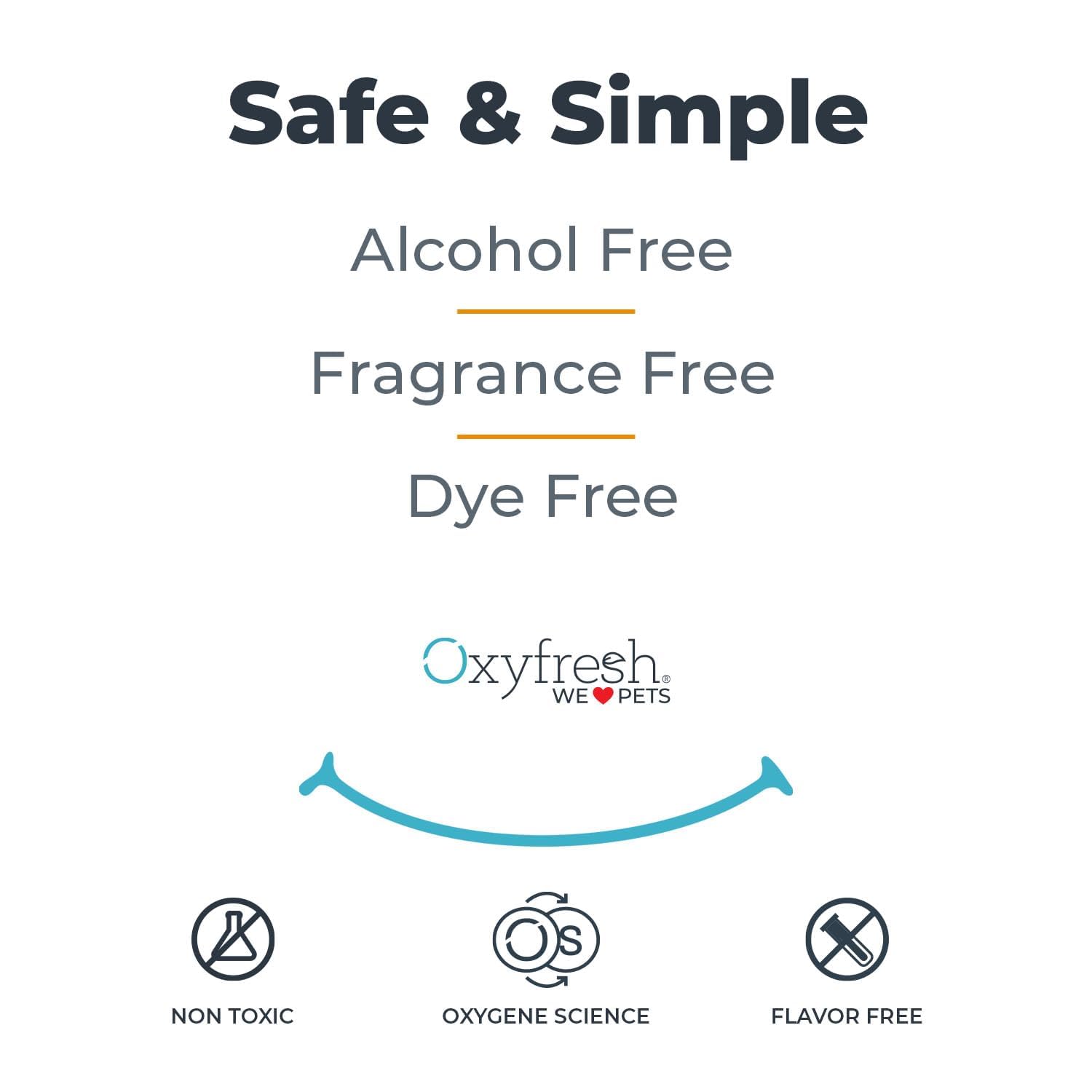 Oxyfresh Solution Dentaire pour Animaux : fabriqué aux États‑Unis avec des ingrédients de haute qualité.