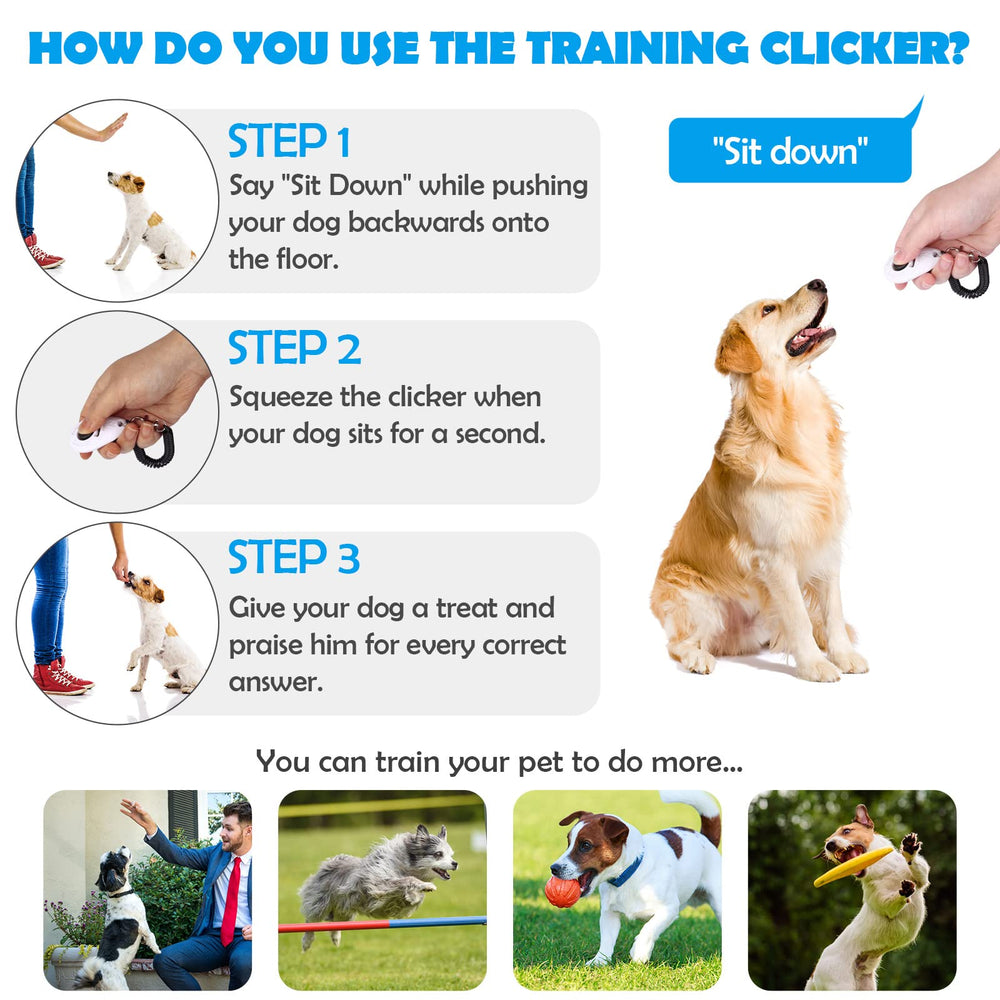 OYEFLY Clicker avec sangle poignet élastique, pratique en déplacement.