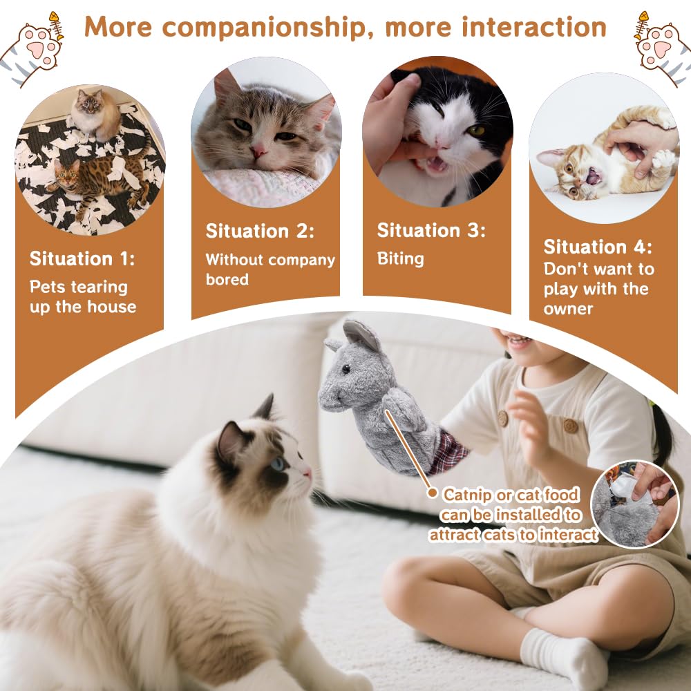 oyeftp gant-lutte-chat-ajustable: ajustement confortable pour différentes mains