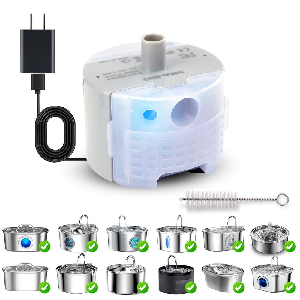 OYES SMA-800 face avant: pompe silencieuse pour fontaine chat.