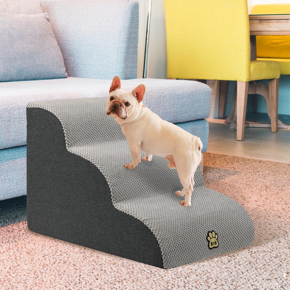 OYLZ Pet Steps escalier chien sur lit, aide à grimper facilement.