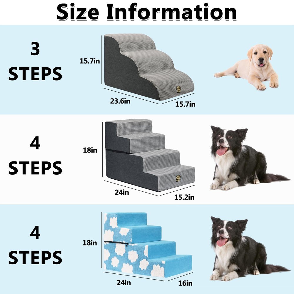 OYLZ Pet Steps mousse densité 30D assure maintien et soutien lors des pas.
