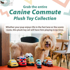 P.L.A.Y. doudou chien portes crinkle pour expérience sensorielle variée.