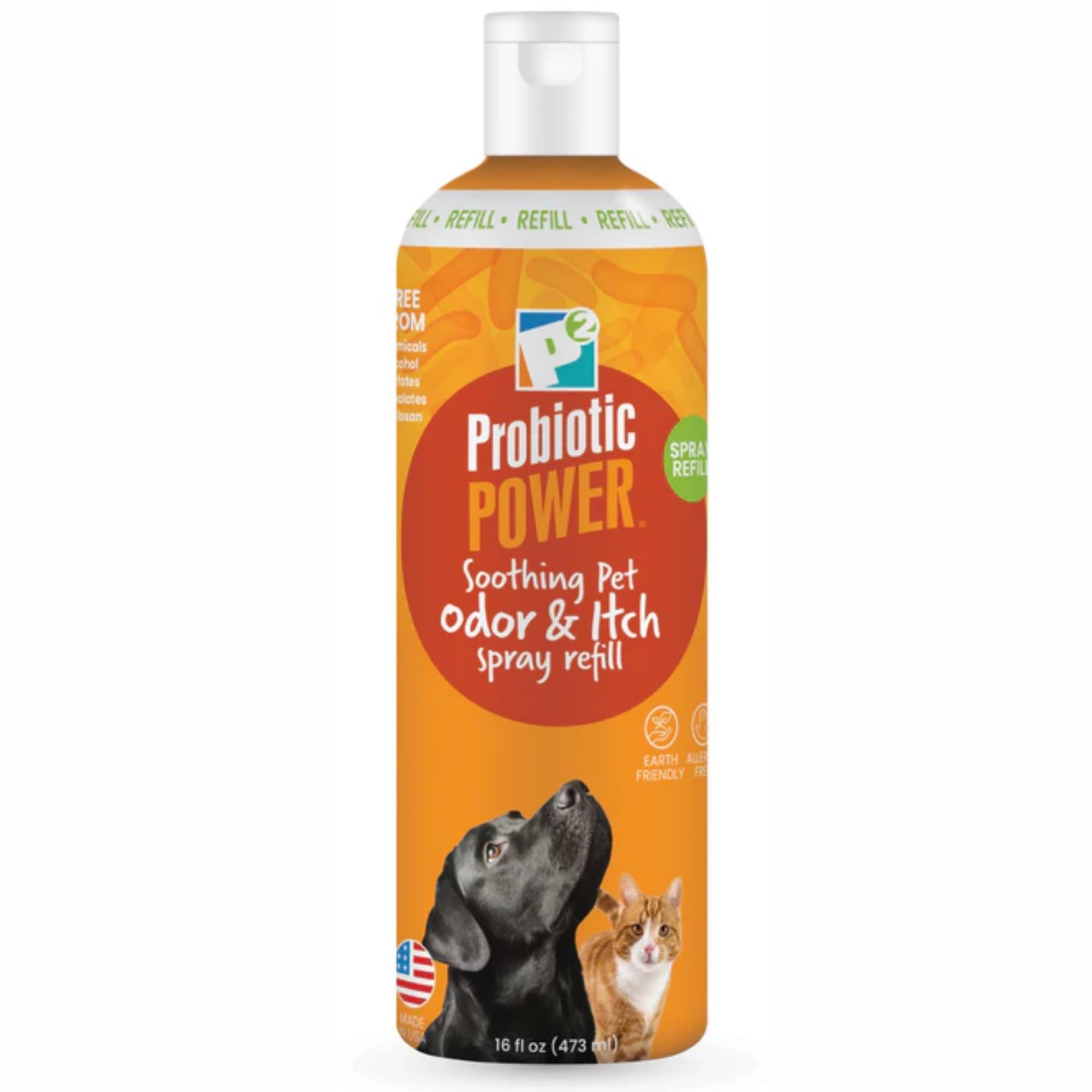 P2 Probiotic Power brume-poils: soin régulier entre shampoings.