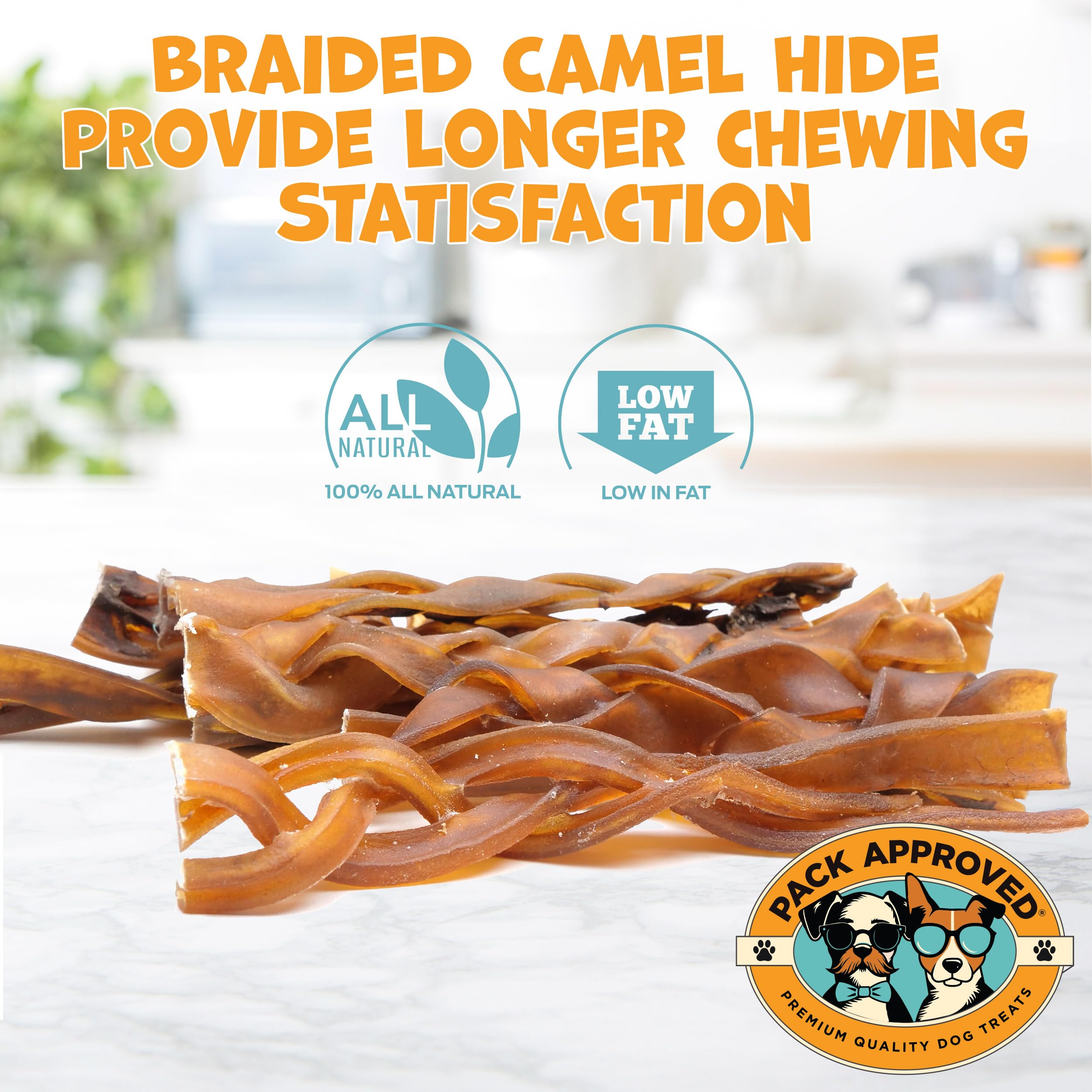 Idéal pour grands chiens, mastication satisfaisante et sûre.