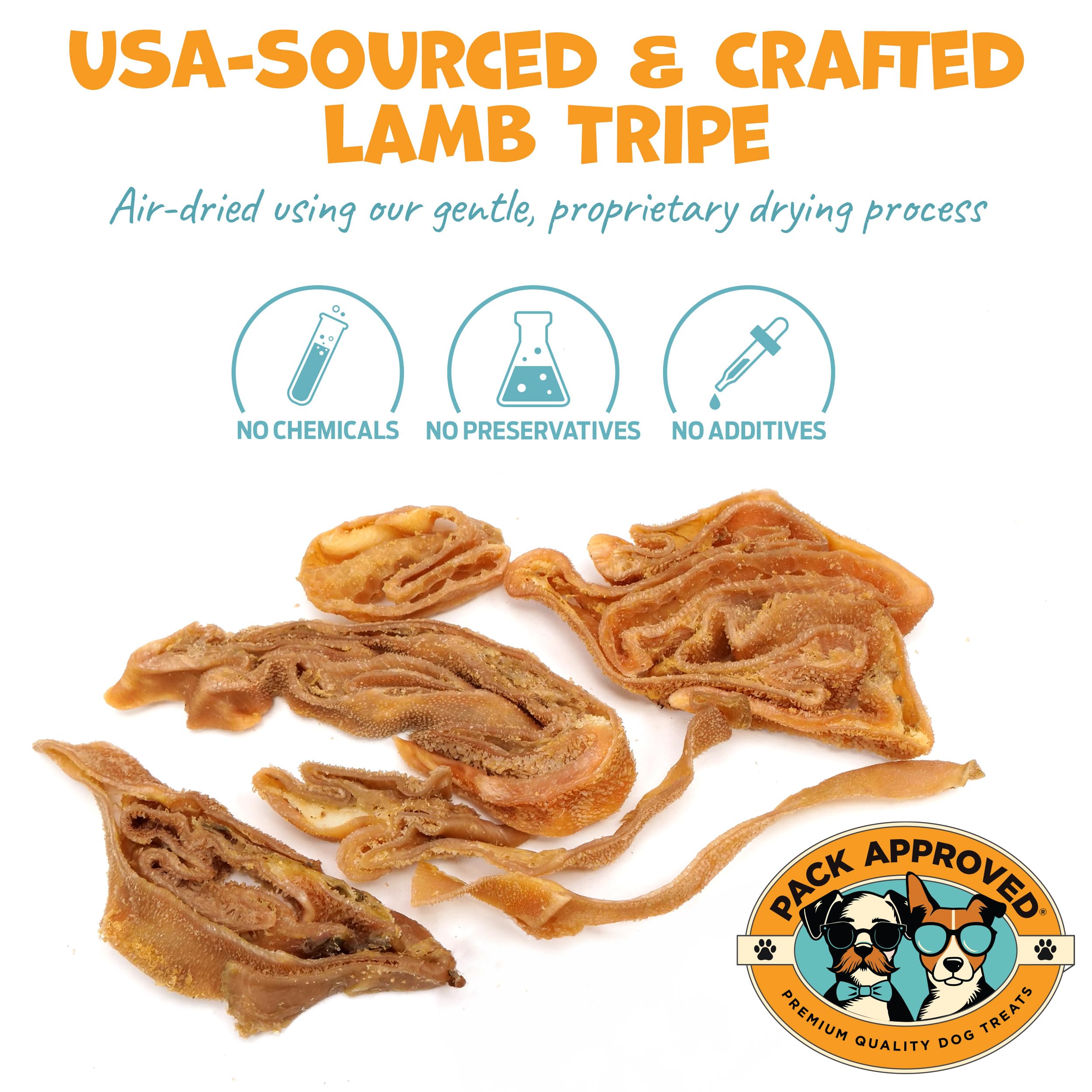 Pack Approved panse-agneau-deshydratee-ensemble: texture digeste pour chiens sensibles lors de l'entraînement.