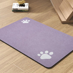 PADOOR mat d'alimentation absorbant pour chiens et chats, évite les débordements.
