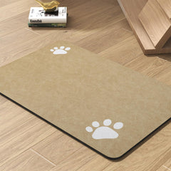 Tapis PADOOR absorbant pour nourriture et boisson, protège le sol et évite les éclaboussures