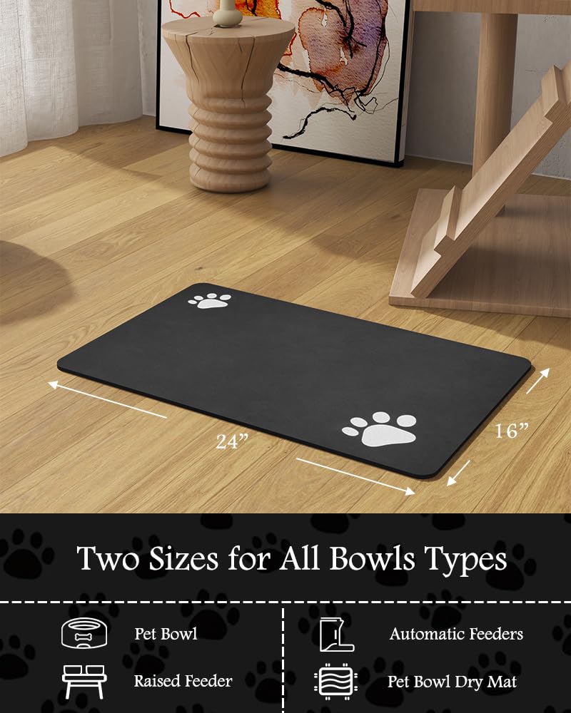 Tapis d'alimentation PADOOR pliable et portable pour rangement