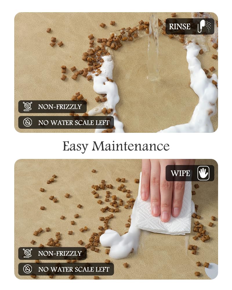 Tapis PADOOR facile à nettoyer, rinçage rapide et séchage naturel