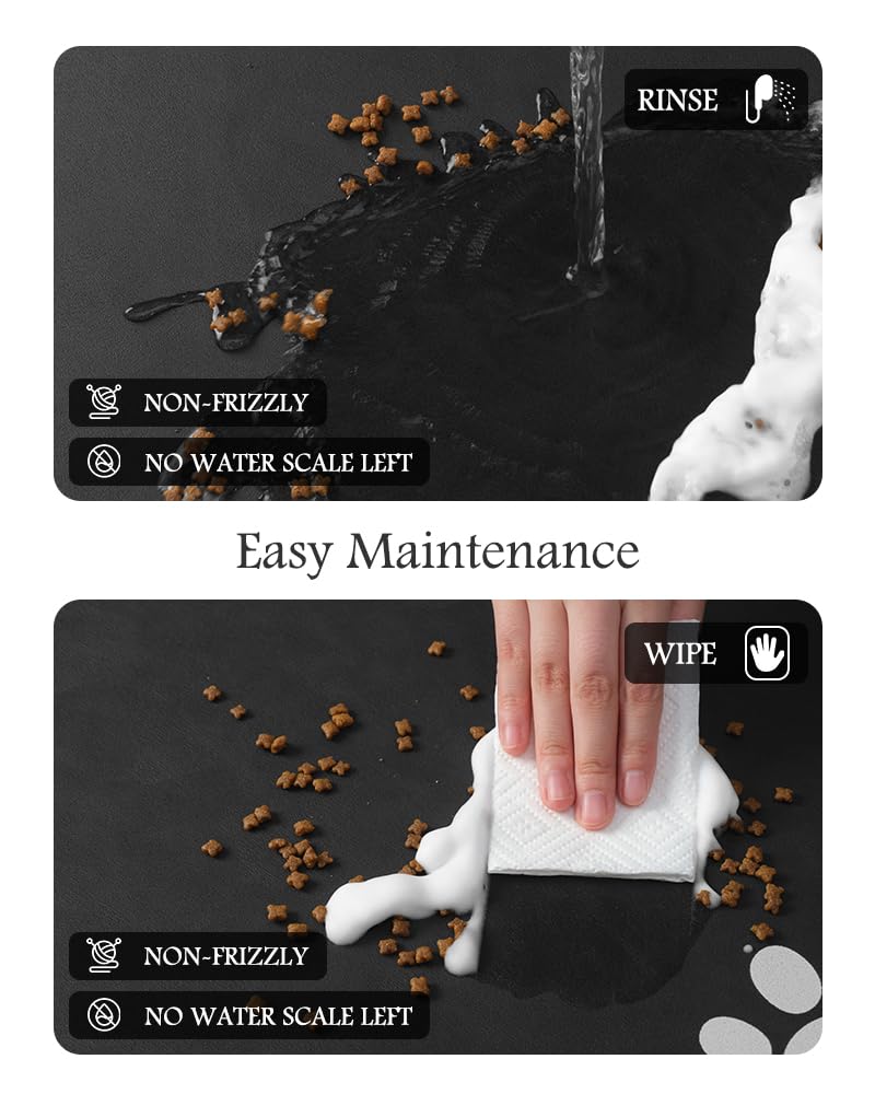 Tapis sans taches PADOOR pour boissons et nourriture propres.