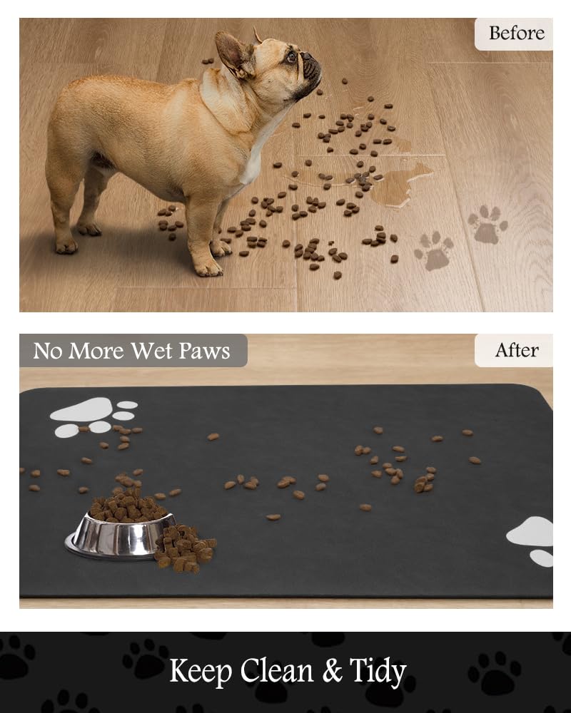 Tapis PADOOR séchage rapide pour repas propres et secs.