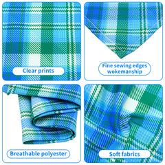 Bandana chien plaid 30 motifs Pai Sence, parfait pour changer de style.