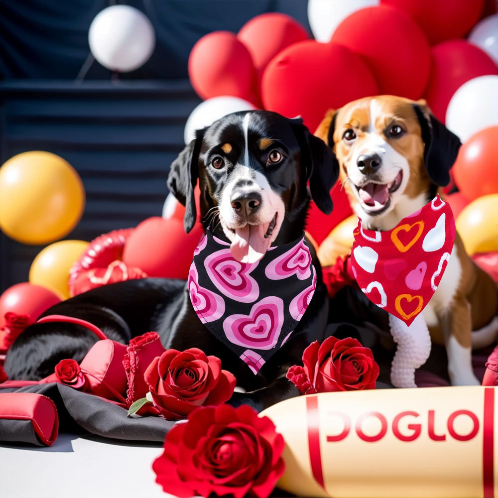 Bandana Pai Sence valentin lèvres rouges, look romantique pour balades.