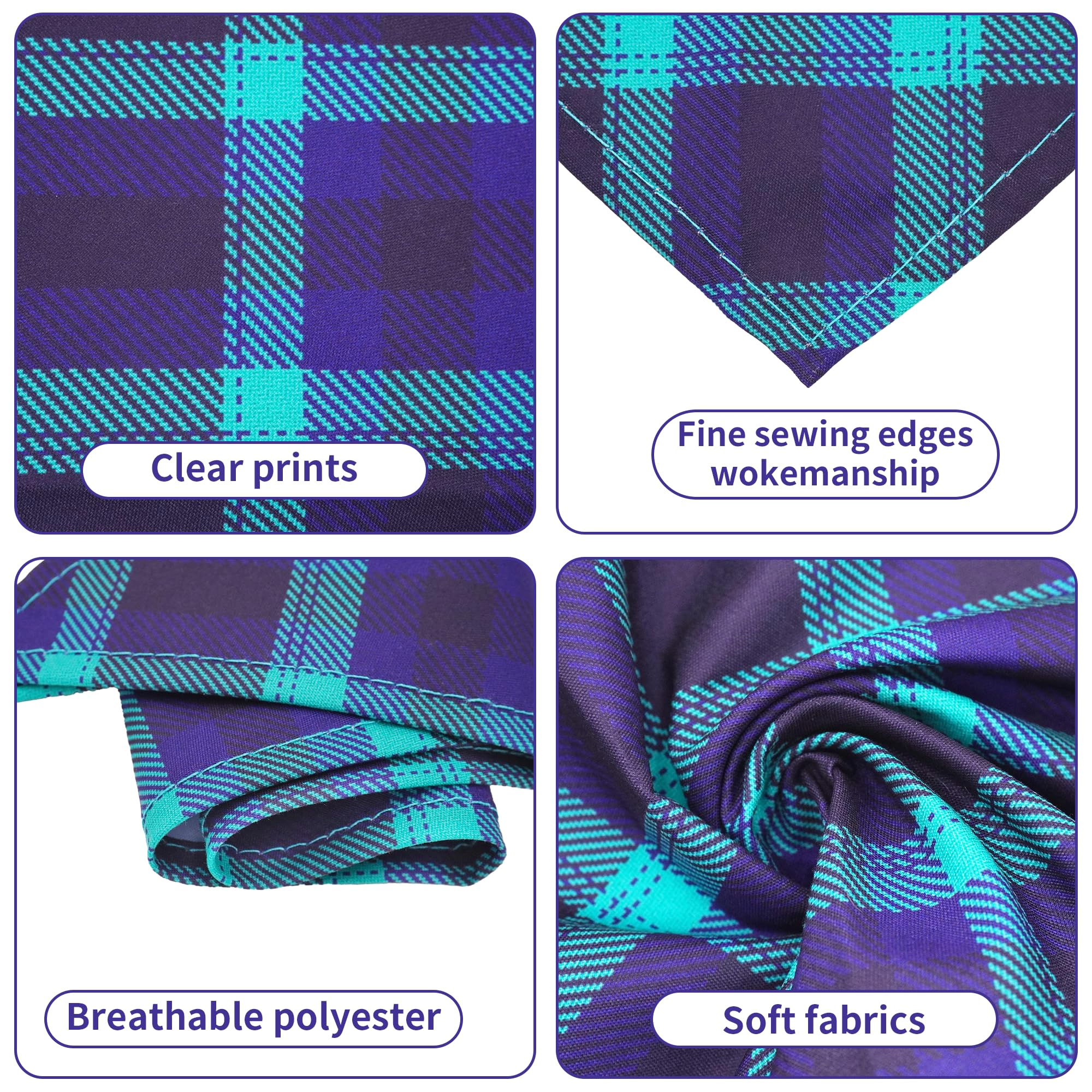 Bandana Pai Sence taille M pour chien moyen, ajustable et durable.