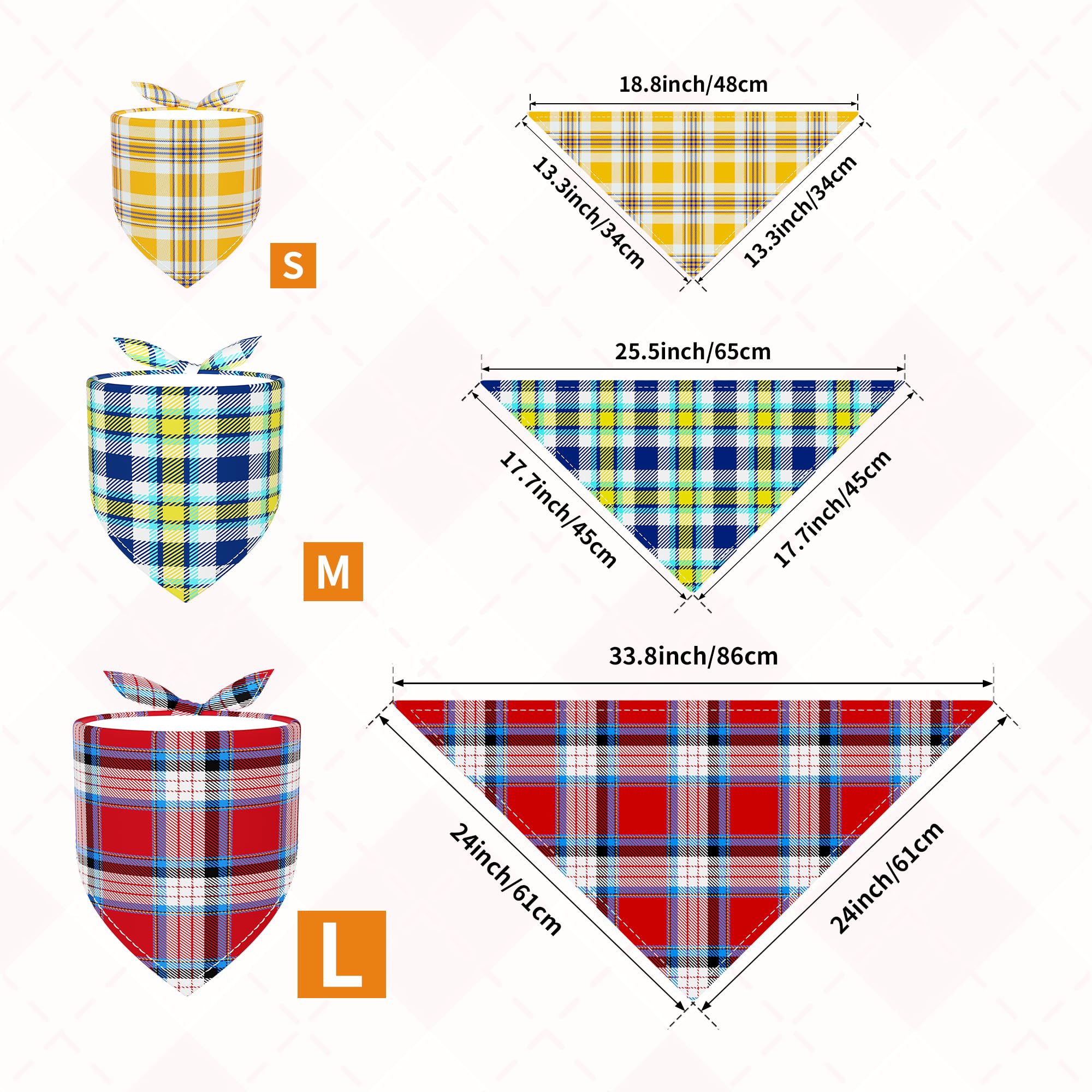 Bandana Pai Sence taille S pour petit chien, léger et respirant.