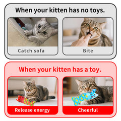 Jouet Pai Sence design poisson avec écailles, tendance et stimulant.