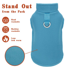 Paiaite gilet avec anneau de laisse intégré, pratique lors des promenades quotidiennes.
