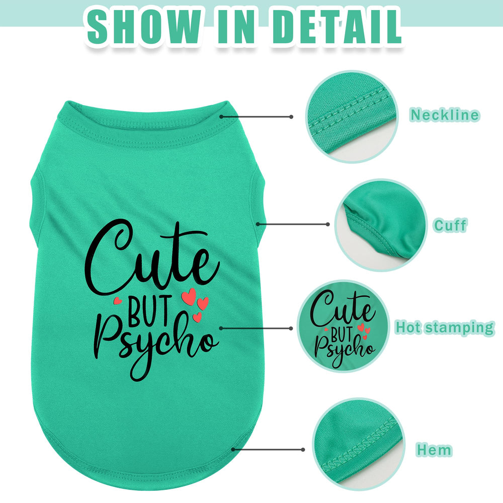 Chemise Paiaite chien polyester résistant, couleur qui tient au fil des lavages.