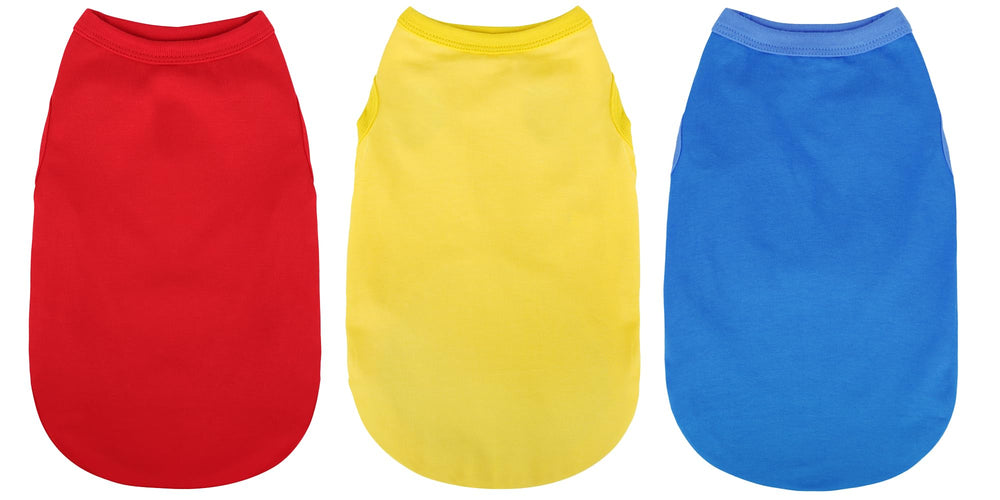 Paiaite chemise chien sans manches rouge, confort estival et liberté de mouvement.