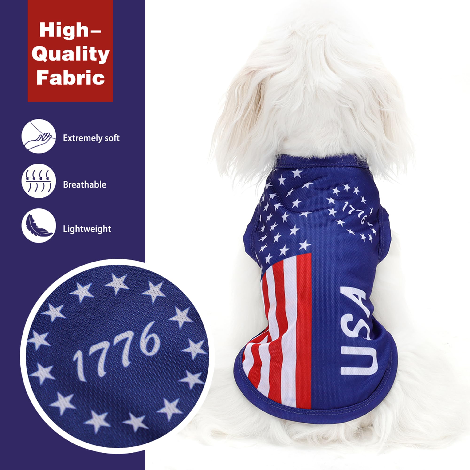Gilet sans manches Paiaite, facile à enfiler pour chien actif.