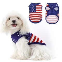 Gilet sans manches Paiaite bleu, confort quotidien pour chien actif.
