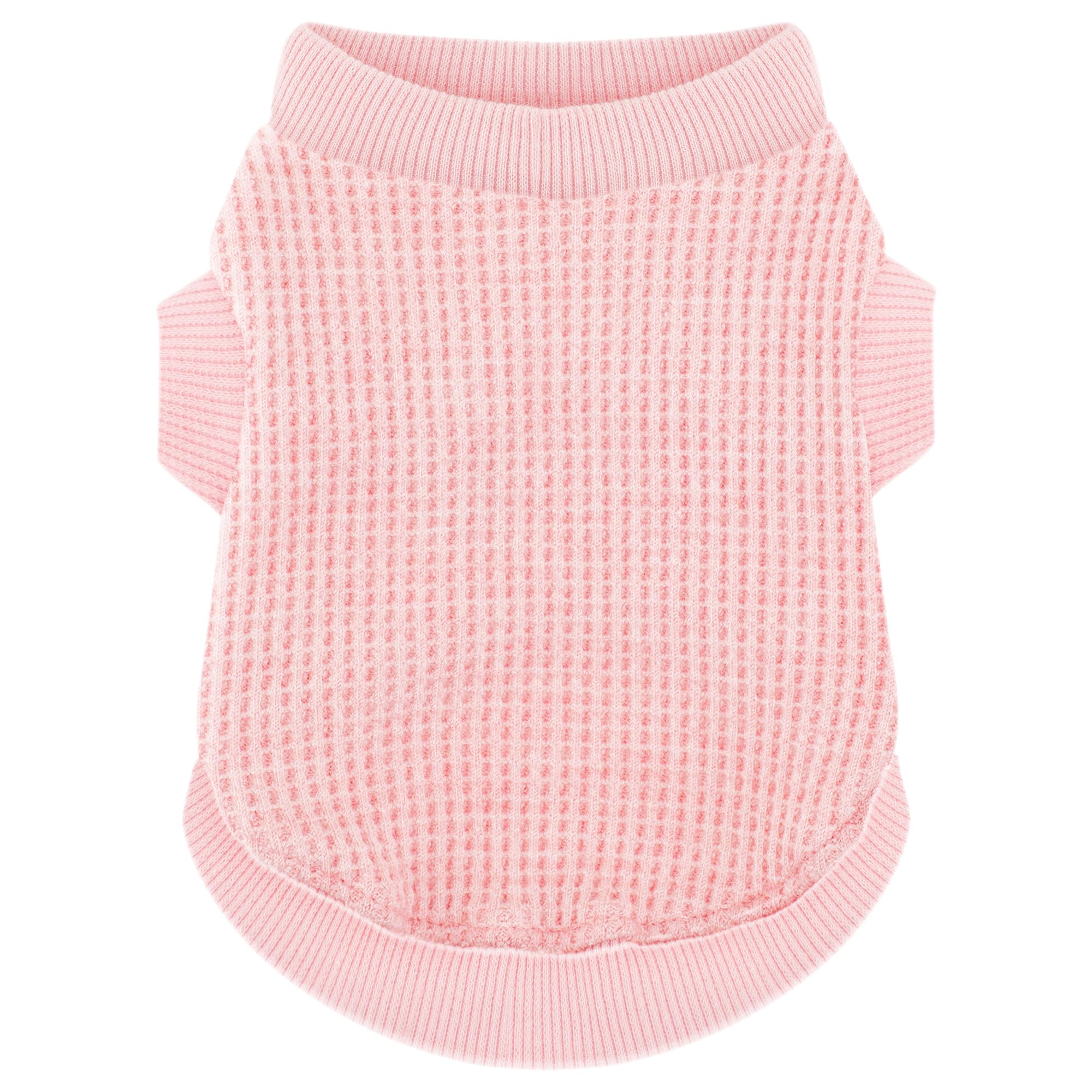 Paiaite haut chien rose xs: confort doux pour chiot lors des promenades fraîches.