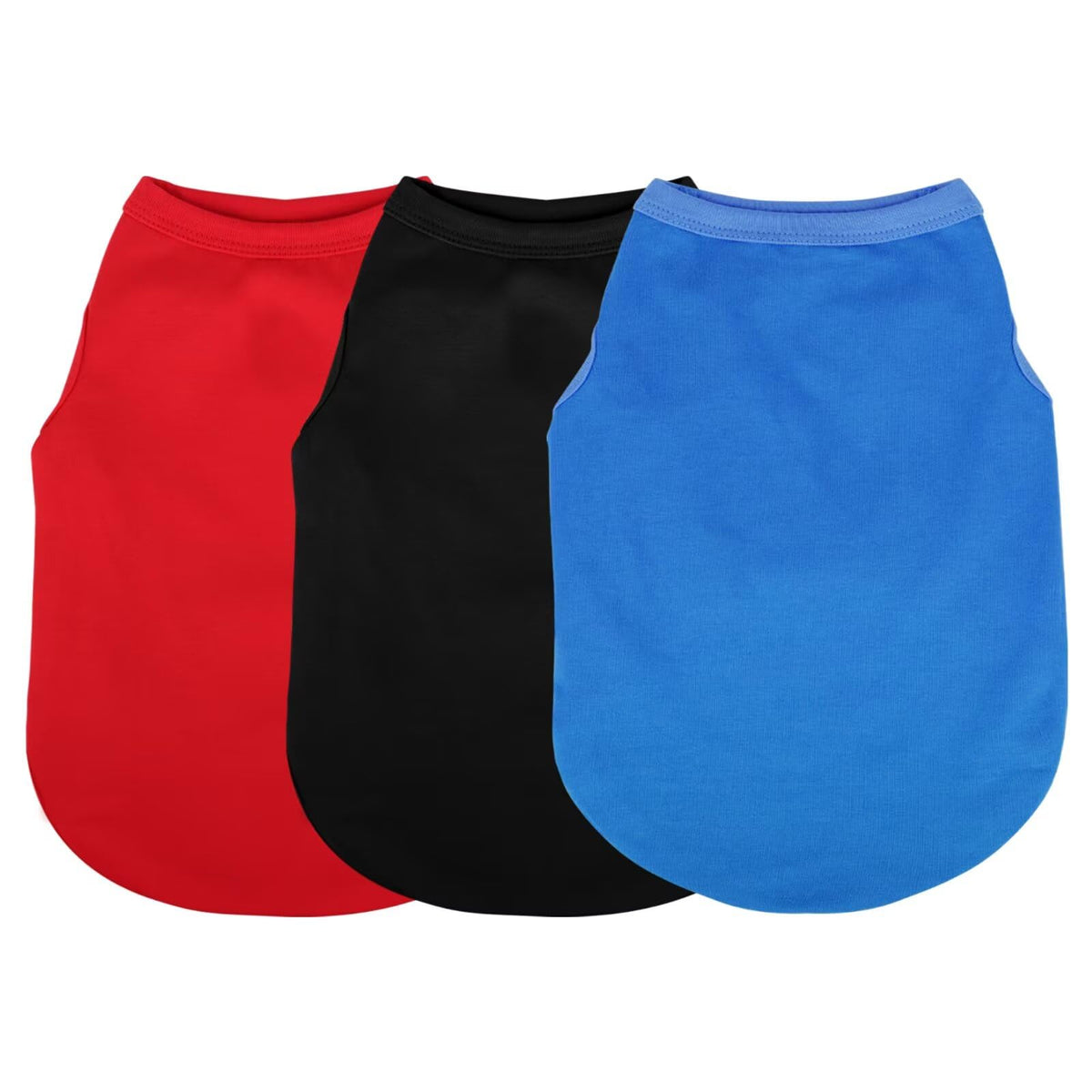 Paiaite haut sans manches rouge pour chien, confort quotidien.