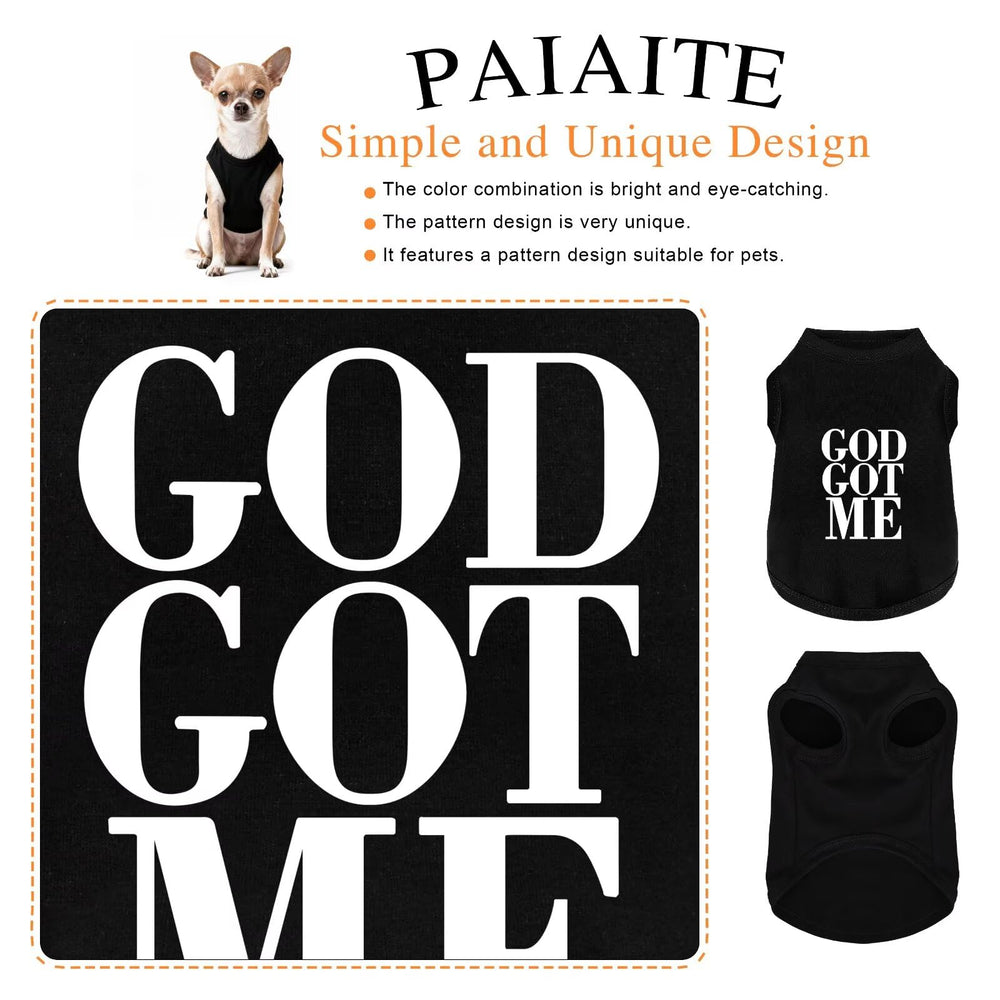 Regard quotidien PAIAITE: look tendance pour chien noir taille S