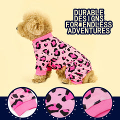 Paiaite pyjama chien anti-ride, maintien net après lavage.