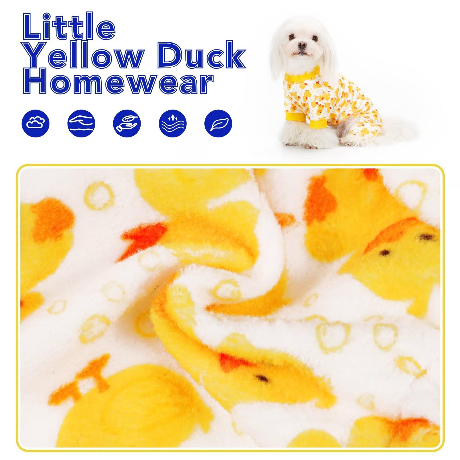 Paiaite pyjama chien lavable en machine, entretien facile.
