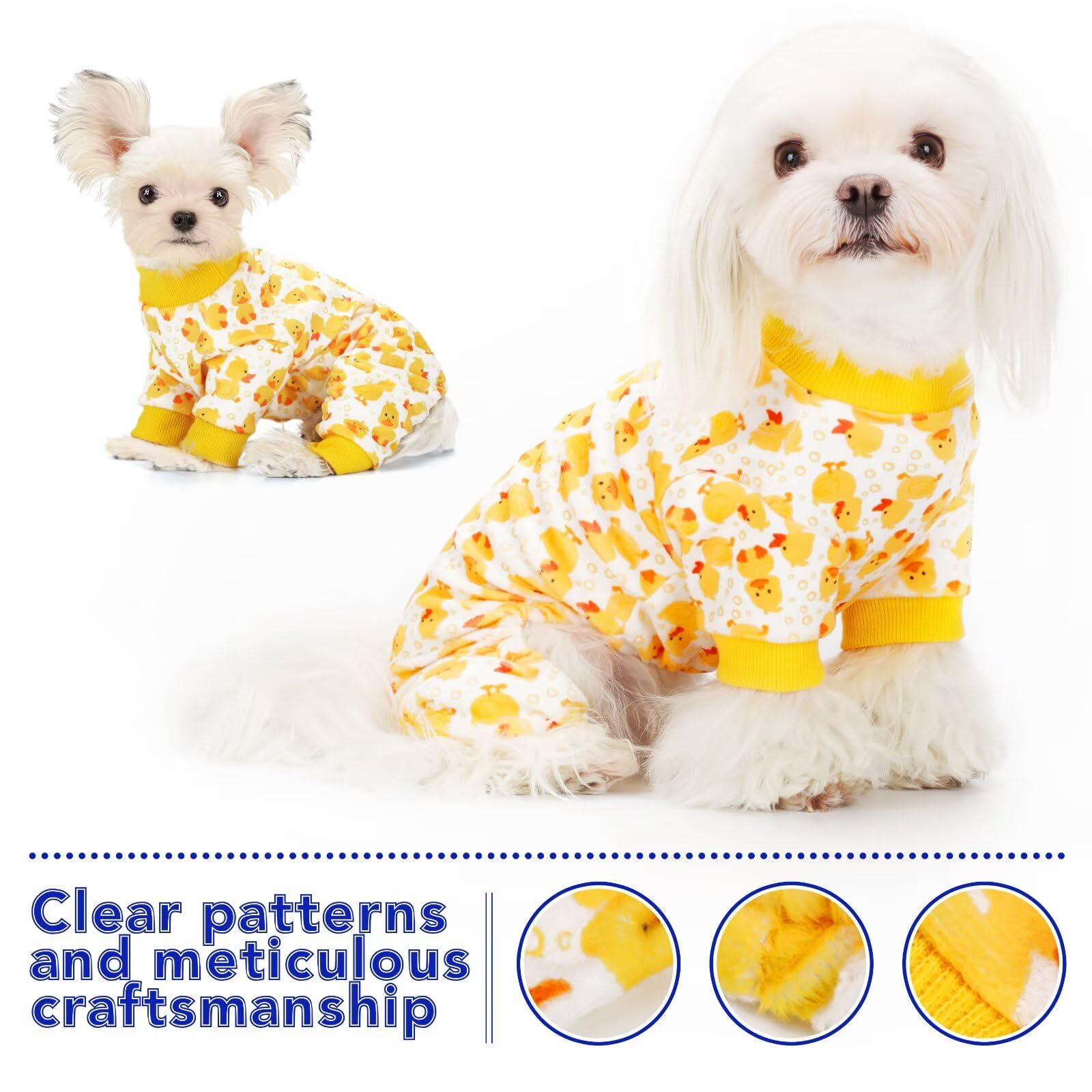 Paiaite pyjama chien onesie évacuation de l'humidité pour une peau sèche et confortable.