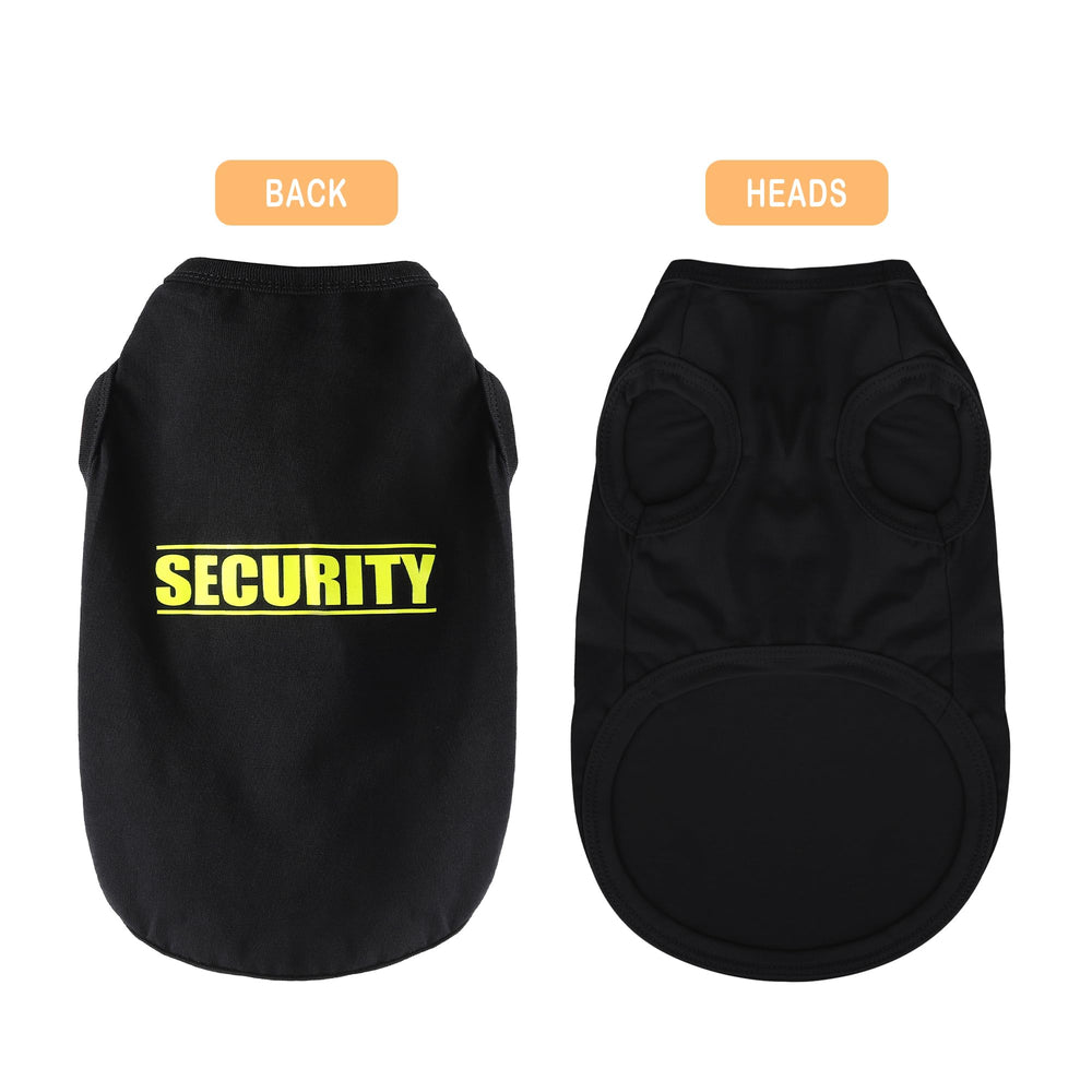 Paiaite veste chien coton noir, texture douce pour le confort.