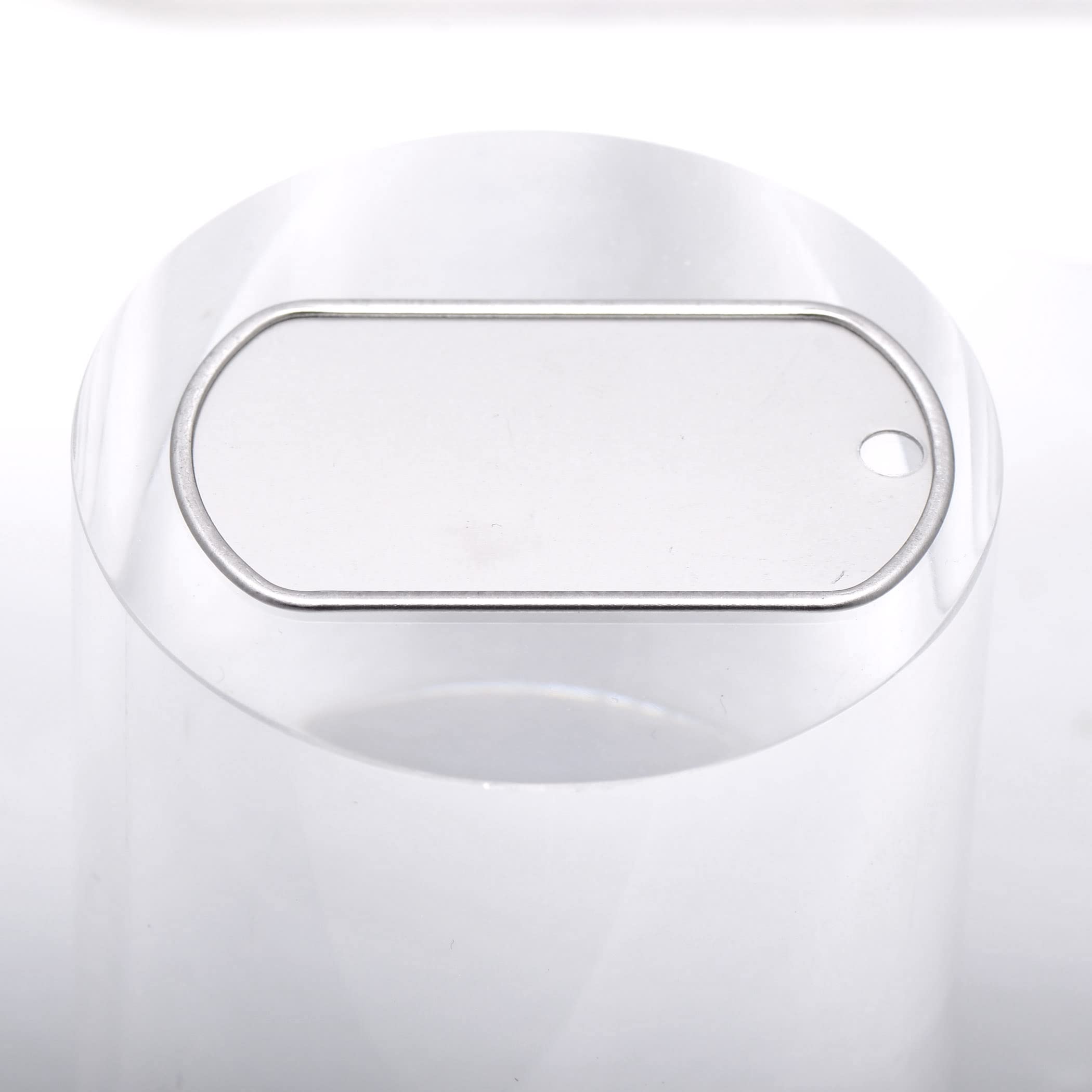 Paialco Dog Tags brillants, ensemble de 25, pratique pour projets de bricolage.