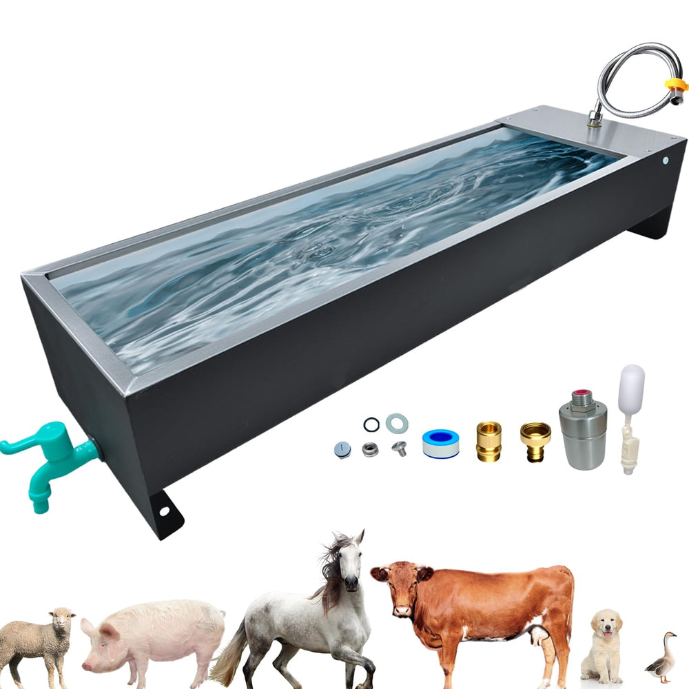 Abreuvoir automatique Paiaojia 54 L pour grands animaux, remplissage facile
