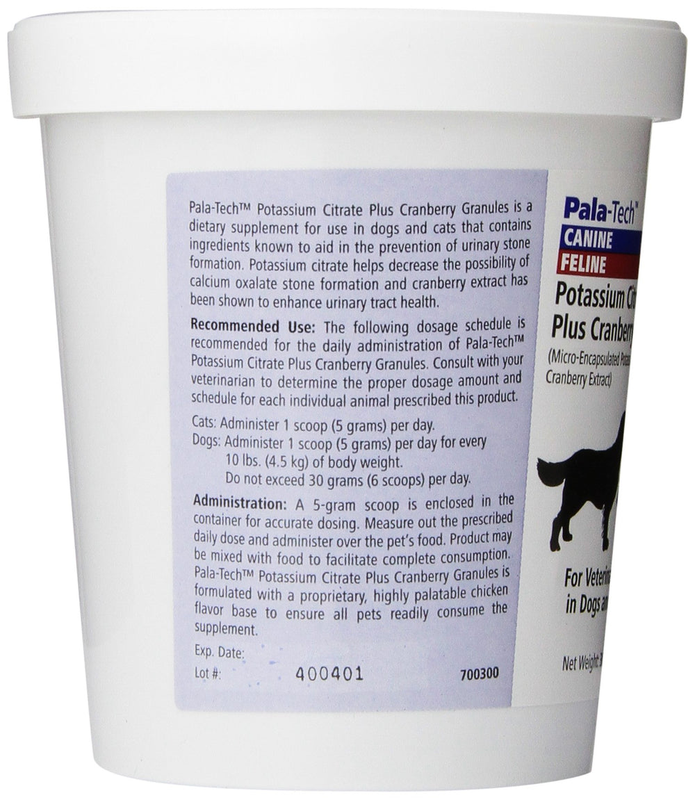 Emballage Pala-Tech — suppléments urinaires pratiques pour chien.