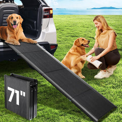 Palapala rampe chien voiture 71 pouces, pour monter sans effort dans le véhicule.