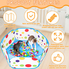 Palksky Balles pompon multicolores: stimulation sensorielle et jeu actif