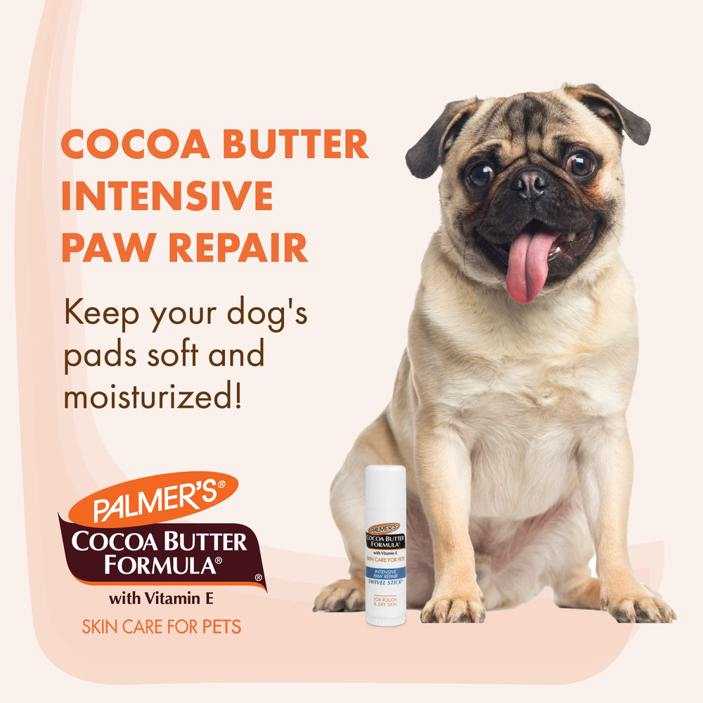 Ingrédients clés: beurre de cacao et vitamine E sur étiquette Palmer's.