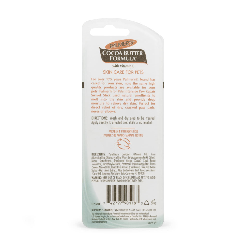 Appliquer sur patte ou nez sec pour hydratation ciblée.