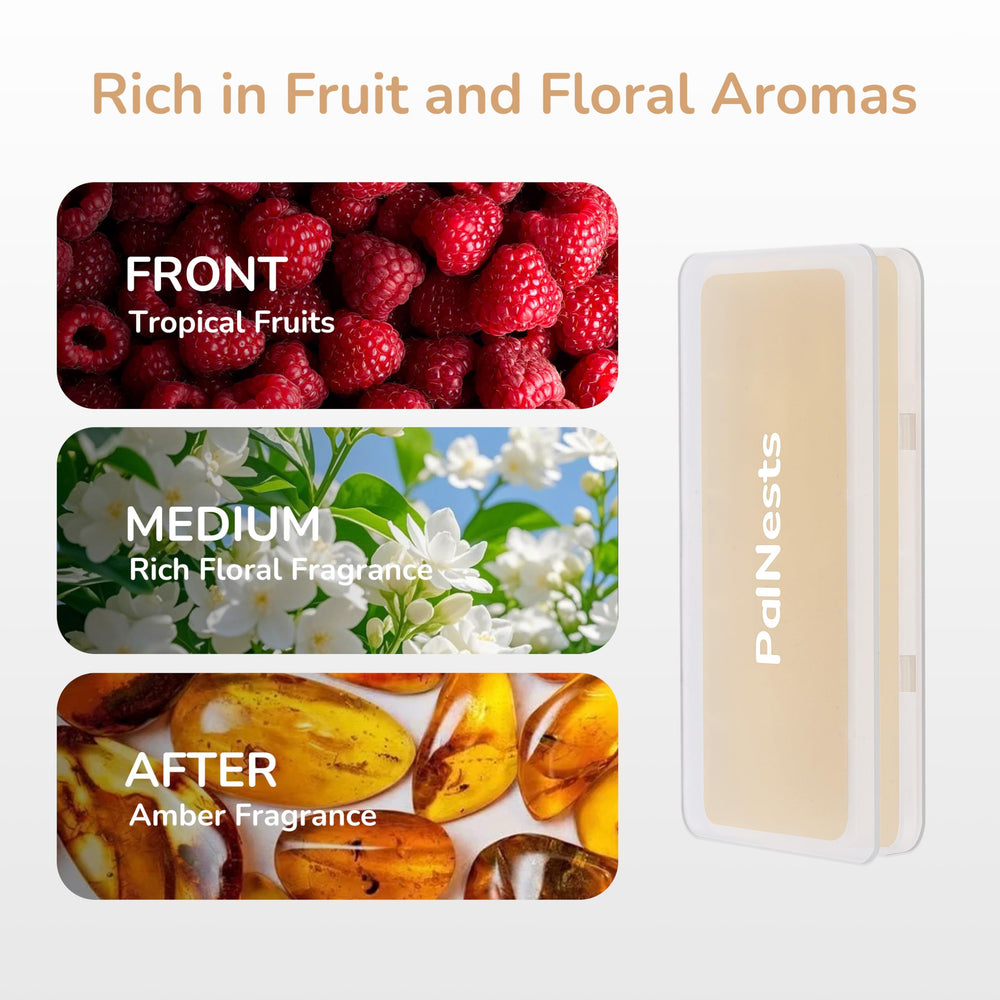 PalNests bloc aromathérapie tropical-floral pour une litière plus fraîche.