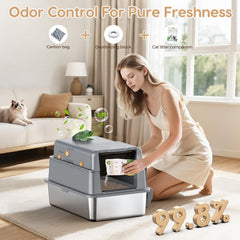 PalNests L7 Pro: système antifuite et double coque pour éviter les fuites.