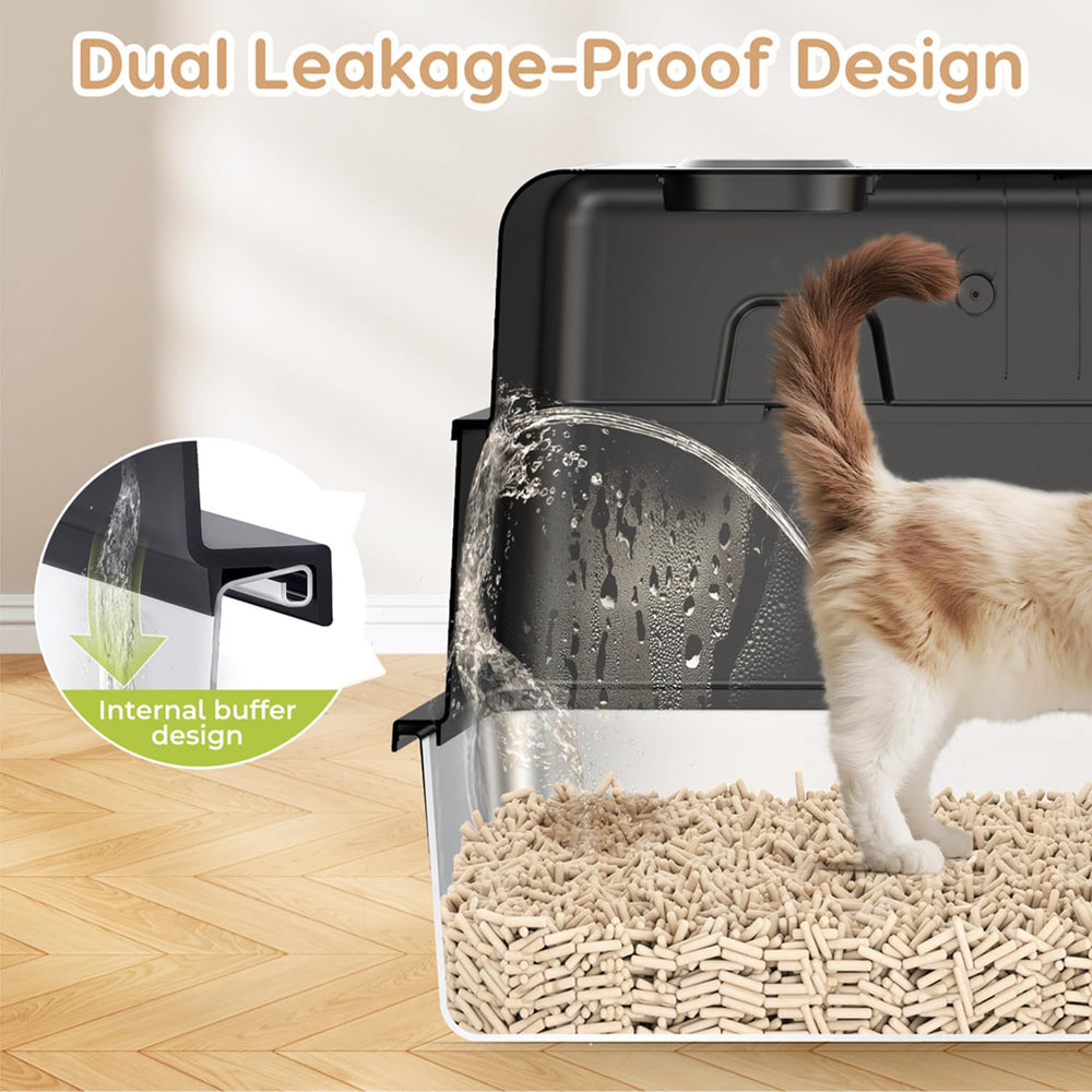 PalNests L8 Max-XXXL tapis double: réduction des projections et sols propres